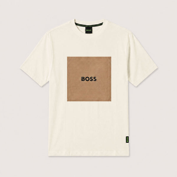 Camiseta 921046 Basica Crema para hombre