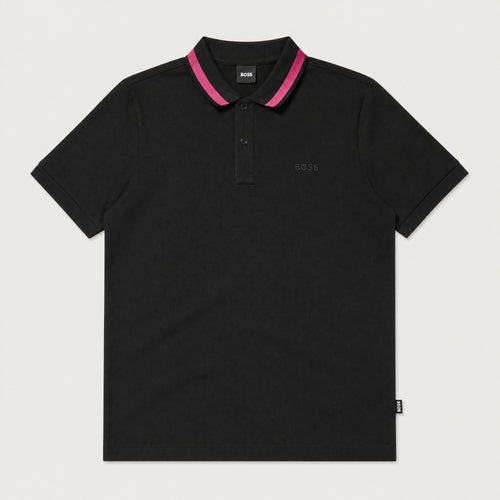 Camiseta 918032 Tipo Polo Negro para hombre