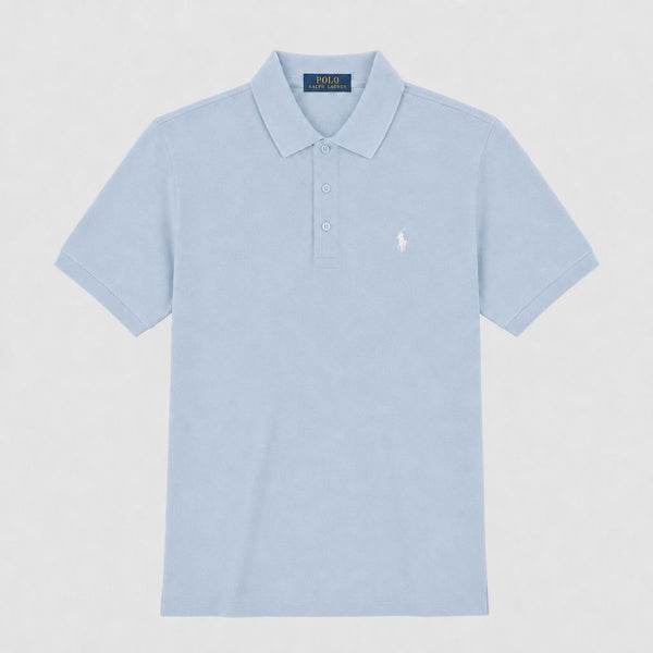 Camiseta 918047 Tipo Polo Azul Claro para hombre