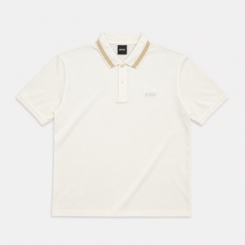 Camiseta 918032 Tipo Polo Crema para hombre