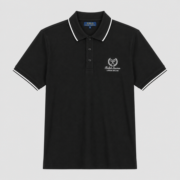 Camiseta 778142 Tipo Polo Negra para hombre