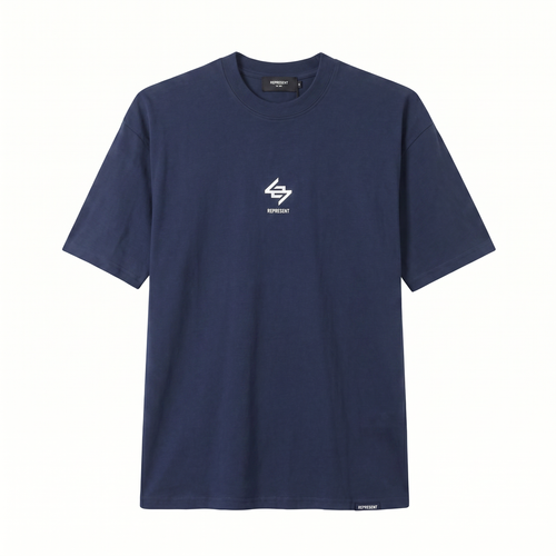 Camiseta 788333 Oversize Azul Oscuro para hombre