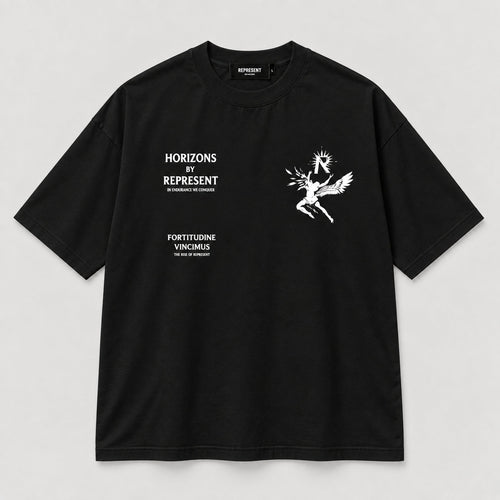 Camiseta 788458 Oversize Negra Para Hombre