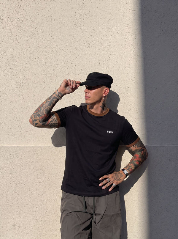 Camiseta 921033 Basica Negro para hombre