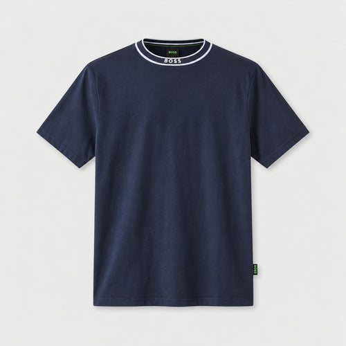 Camiseta 921040 Básica Azul Oscuro Para Hombre