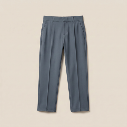 Pantalon 25D654-1 Azul/ Gris para hombre
