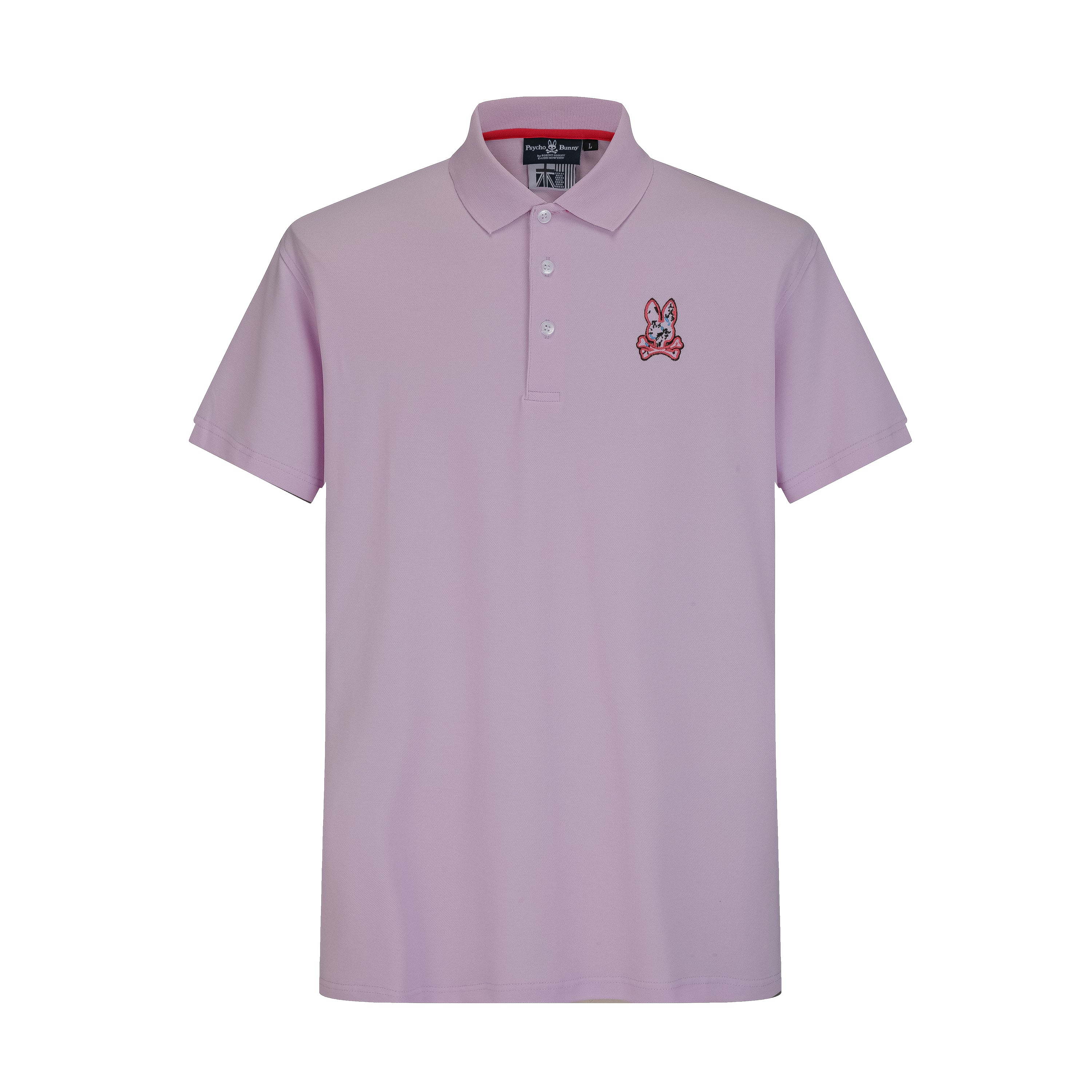 Camiseta fashion polo morada