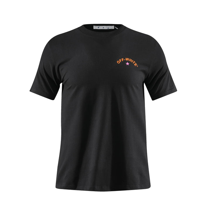 Camiseta 66792 Estampada Negra Para Hombre