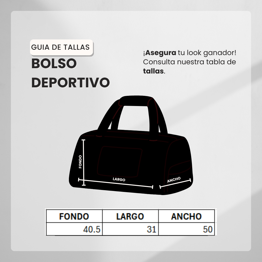 Guía de tallas Bolso NKE BOL16 Blanco