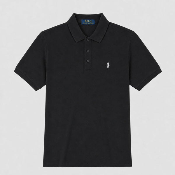 Camiseta 918047 Tipo Polo Negro para hombre