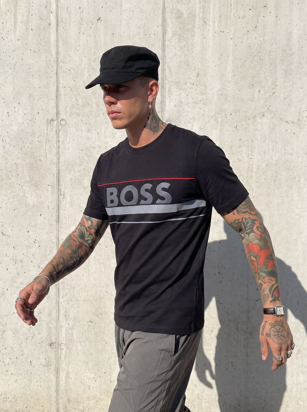 Camiseta 921037 Basica Negro para hombre