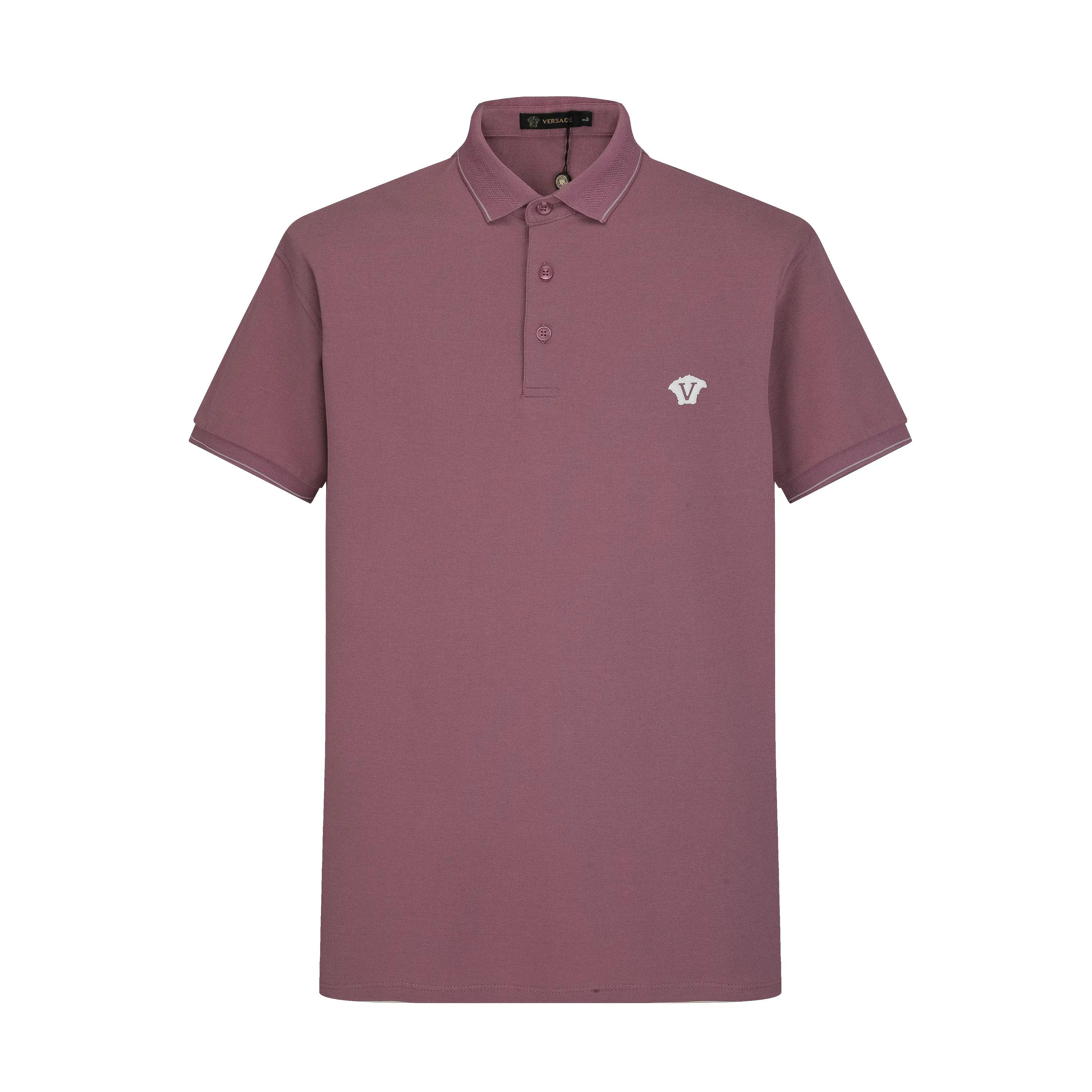 Camisa polo morada hombre shop
