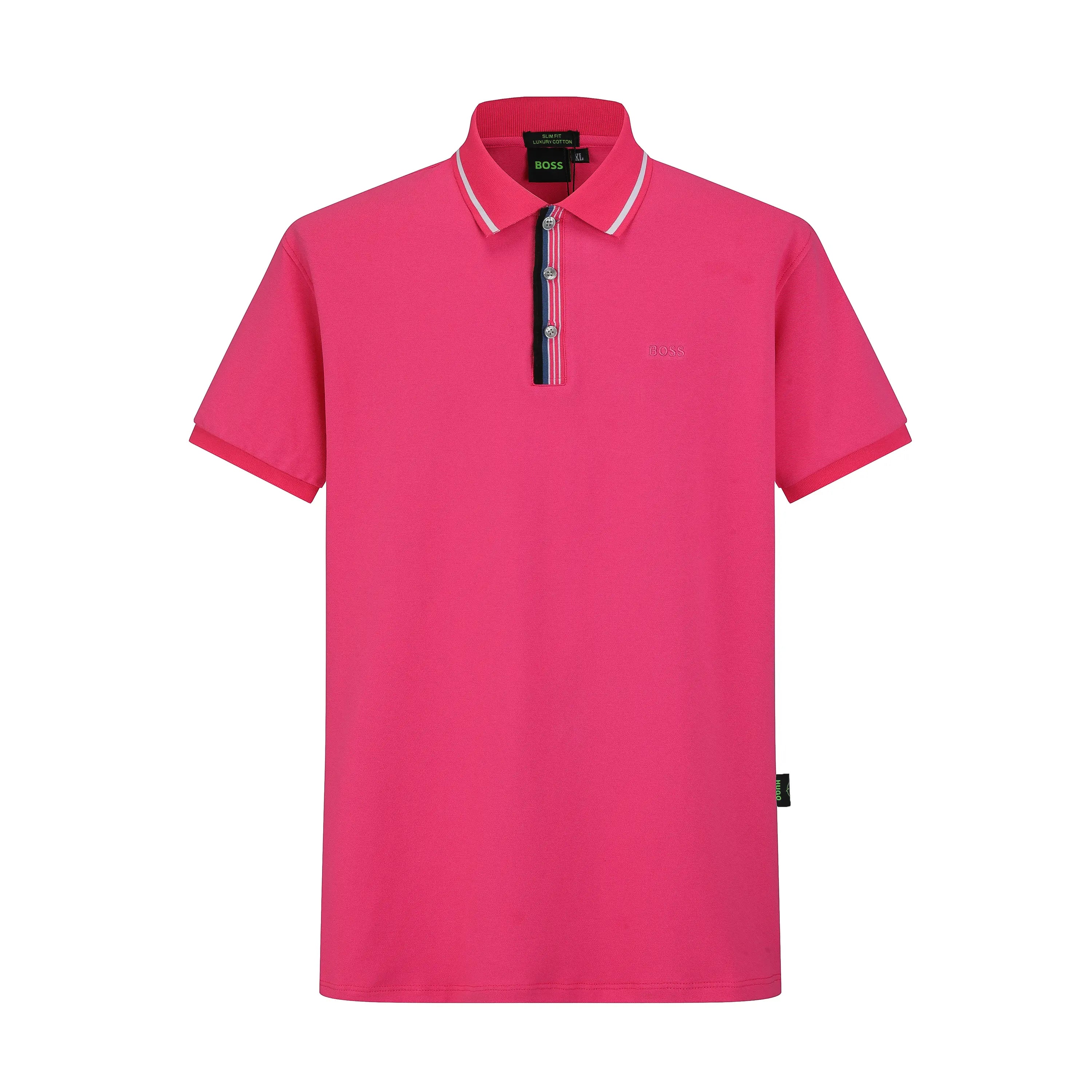 Camiseta 58170 Tipo Polo Fucsia Para Hombre JDC LUXURY STORE