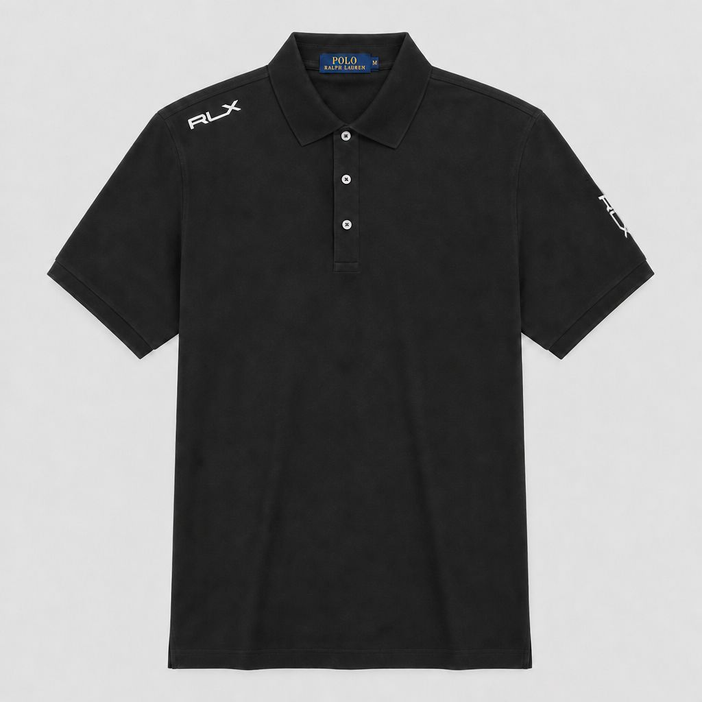 Camiseta 918051 Tipo Polo Negro para hombre