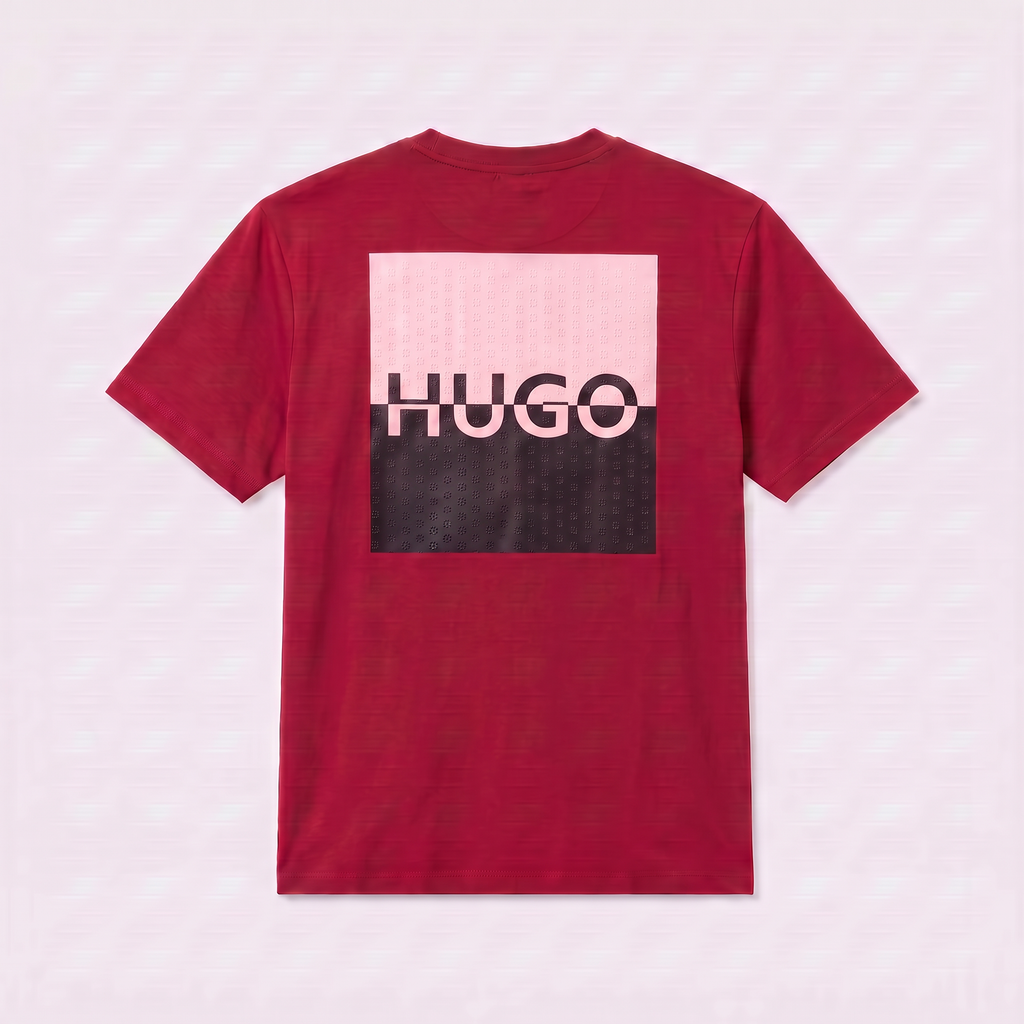 Camiseta 786490 Estampada Roja Para Hombre