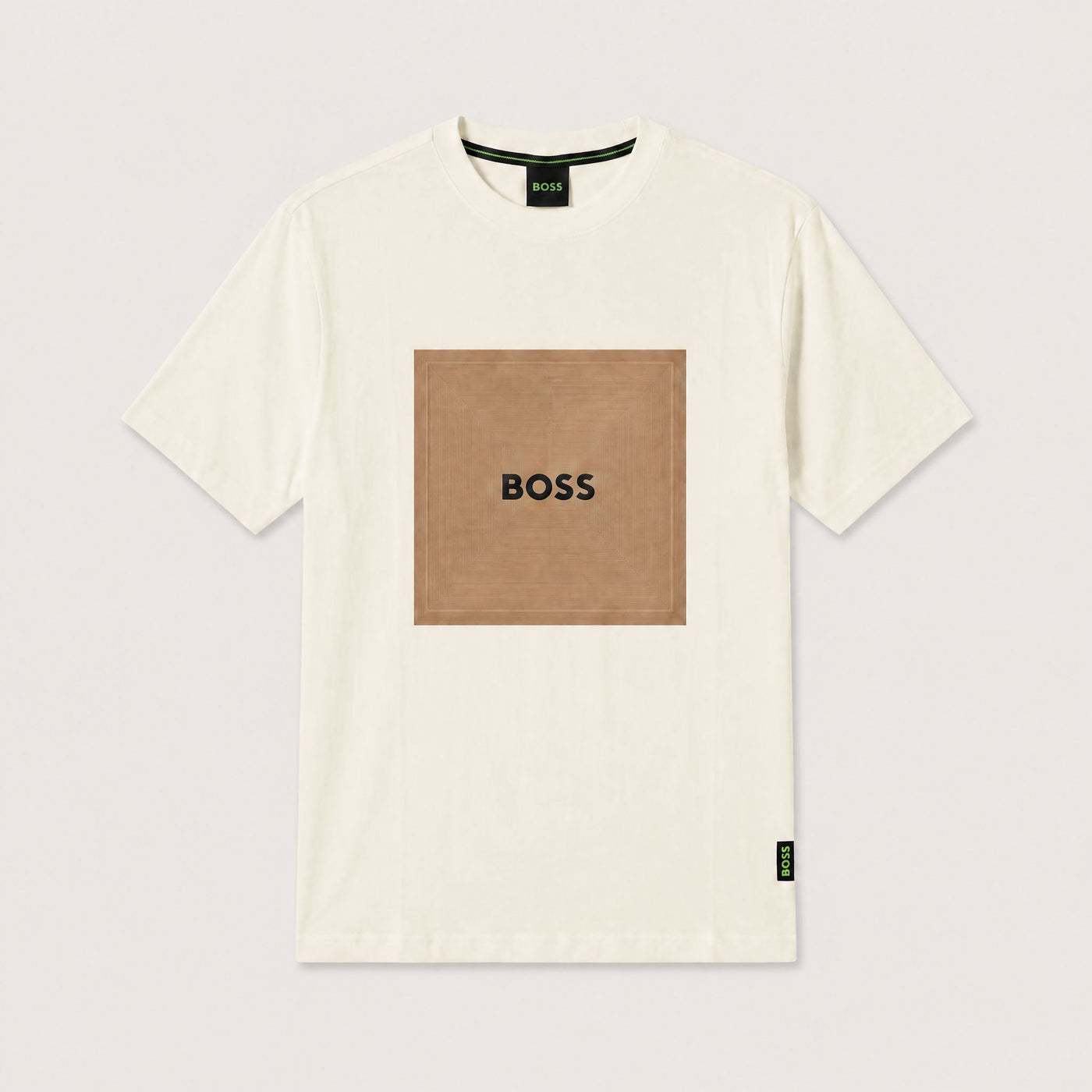 Camiseta 921046 Basica Crema para hombre