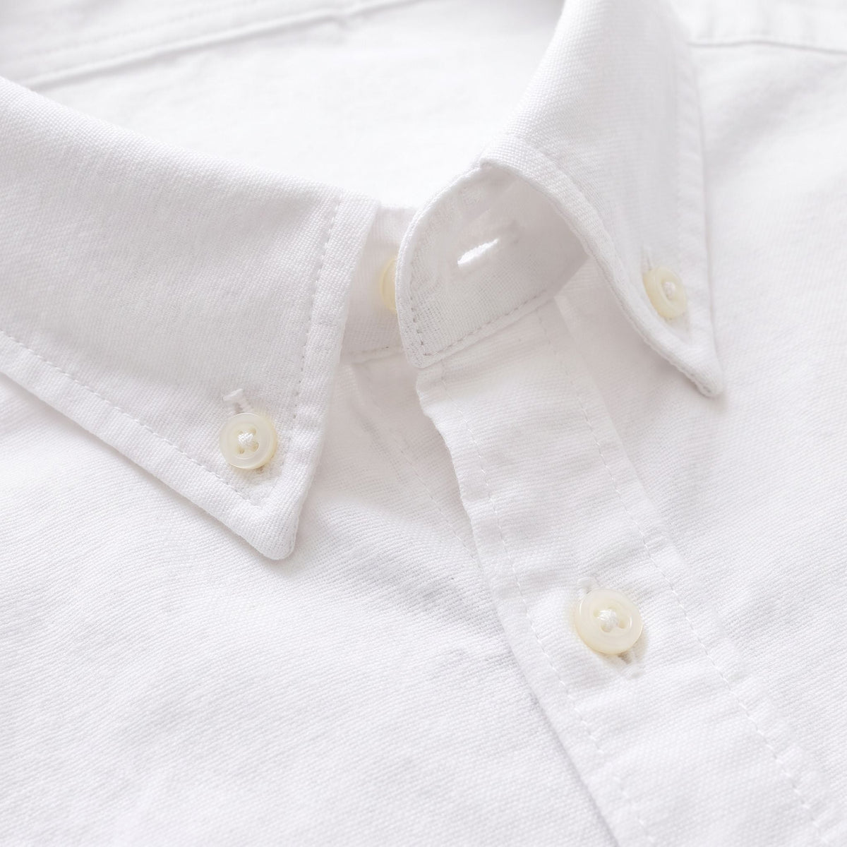 Camisa 50018 Manga larga Blanco para hombre