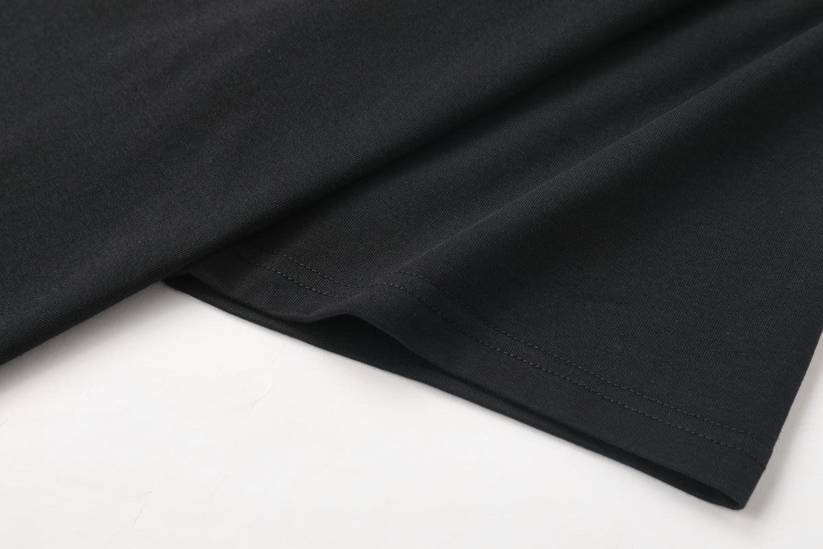 Camiseta oversize negra para hombre - imagen 5 - JDC Luxury Store