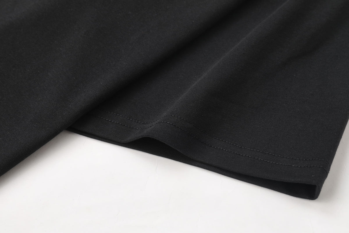 Camiseta 197022 Oversize Negra Para Hombre