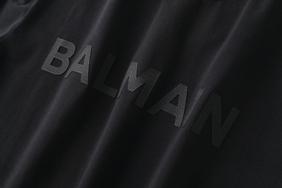 Camiseta 786625 Estampada Negra Para Hombre