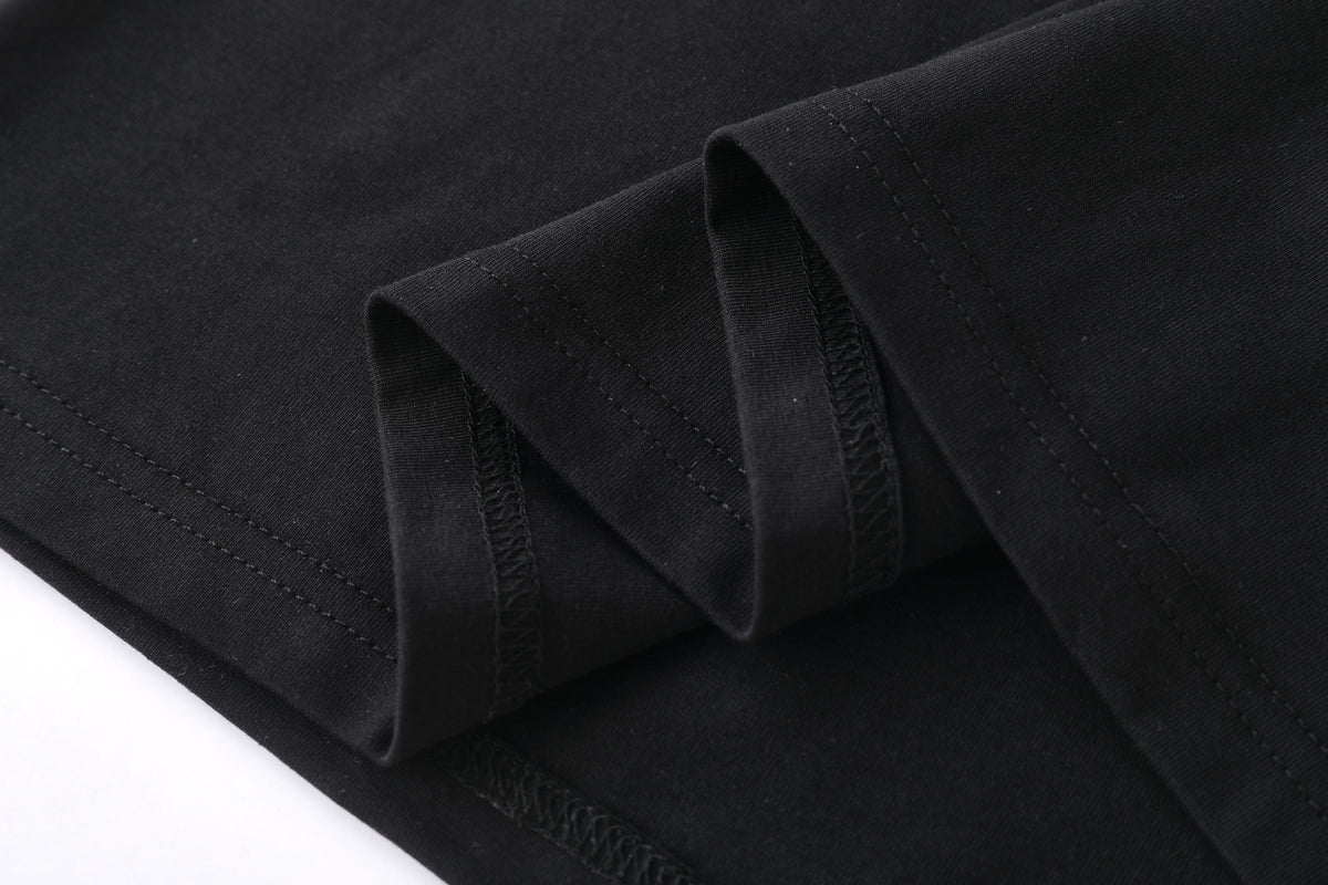 Camiseta 786625 Estampada Negra Para Hombre