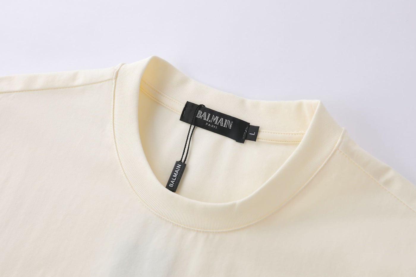 Camiseta básica crema para hombre - imagen 5 - JDC Luxury Store