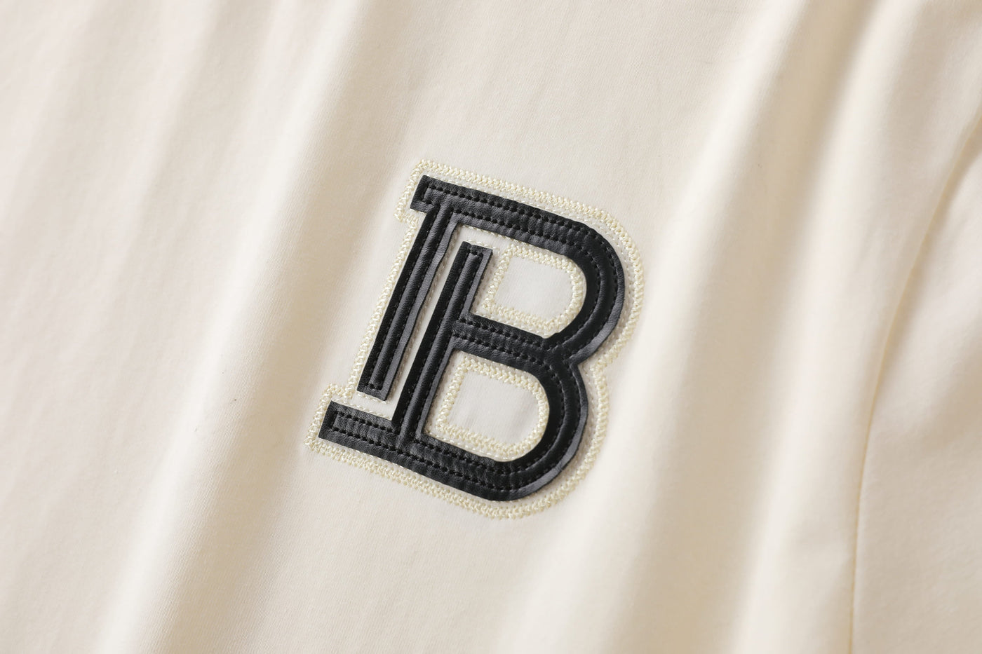 Camiseta básica crema para hombre - imagen 6 - JDC Luxury Store