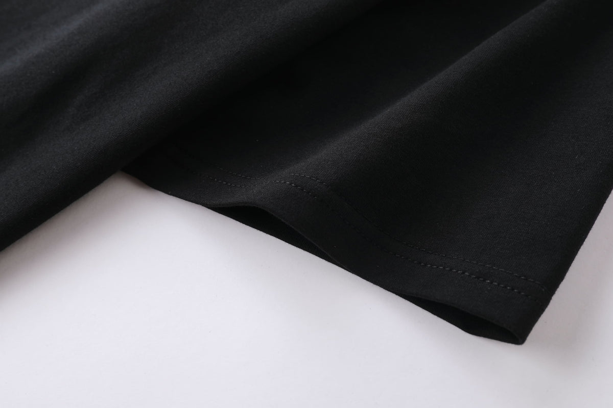 Camiseta 786756 Estampada Negra Para Hombre