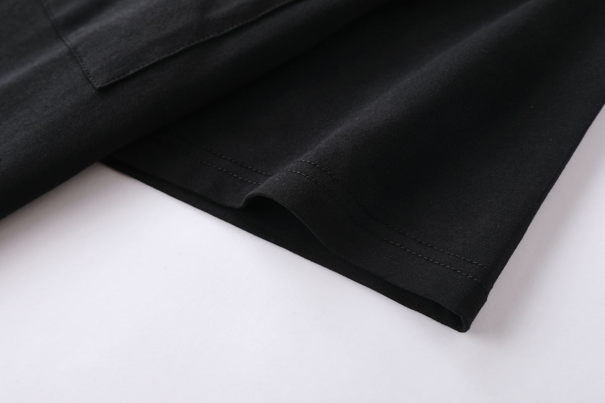 Camiseta básica negra para hombre - imagen 5 - JDC Luxury Store