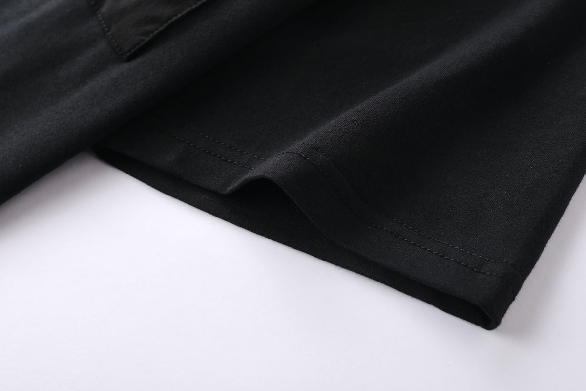 Camiseta básica negra para hombre - imagen 4 - JDC Luxury Store