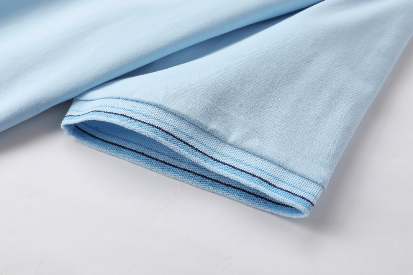 Camiseta básica azul claro para hombre - imagen 9 - JDC Luxury Store