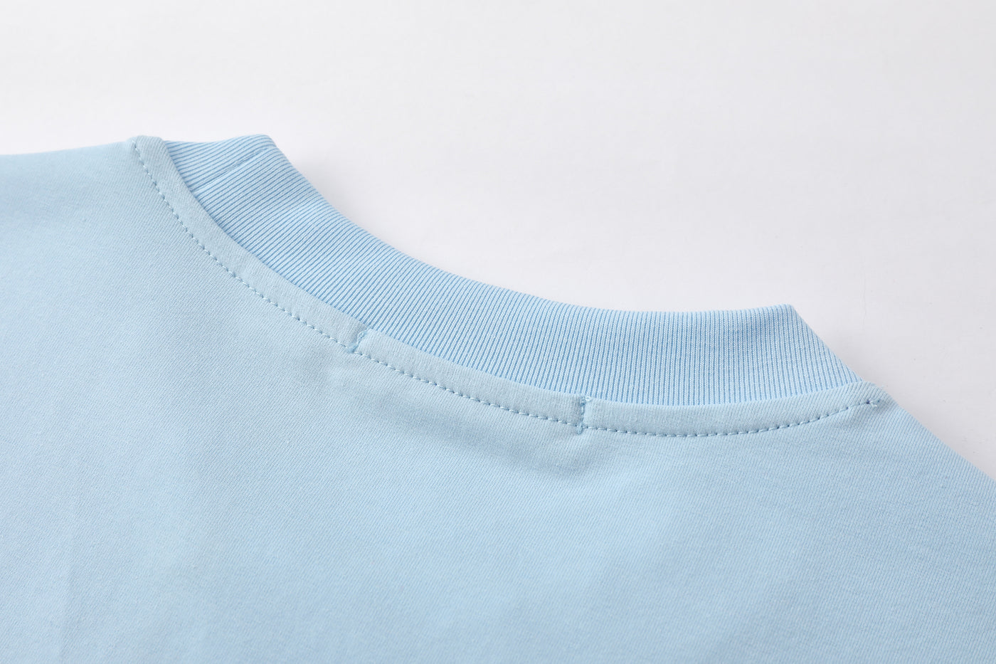 Camiseta básica azul claro para hombre - imagen 6 - JDC Luxury Store