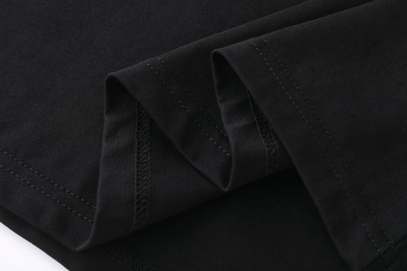 Camiseta 66012 Estampada Negra Para Hombre