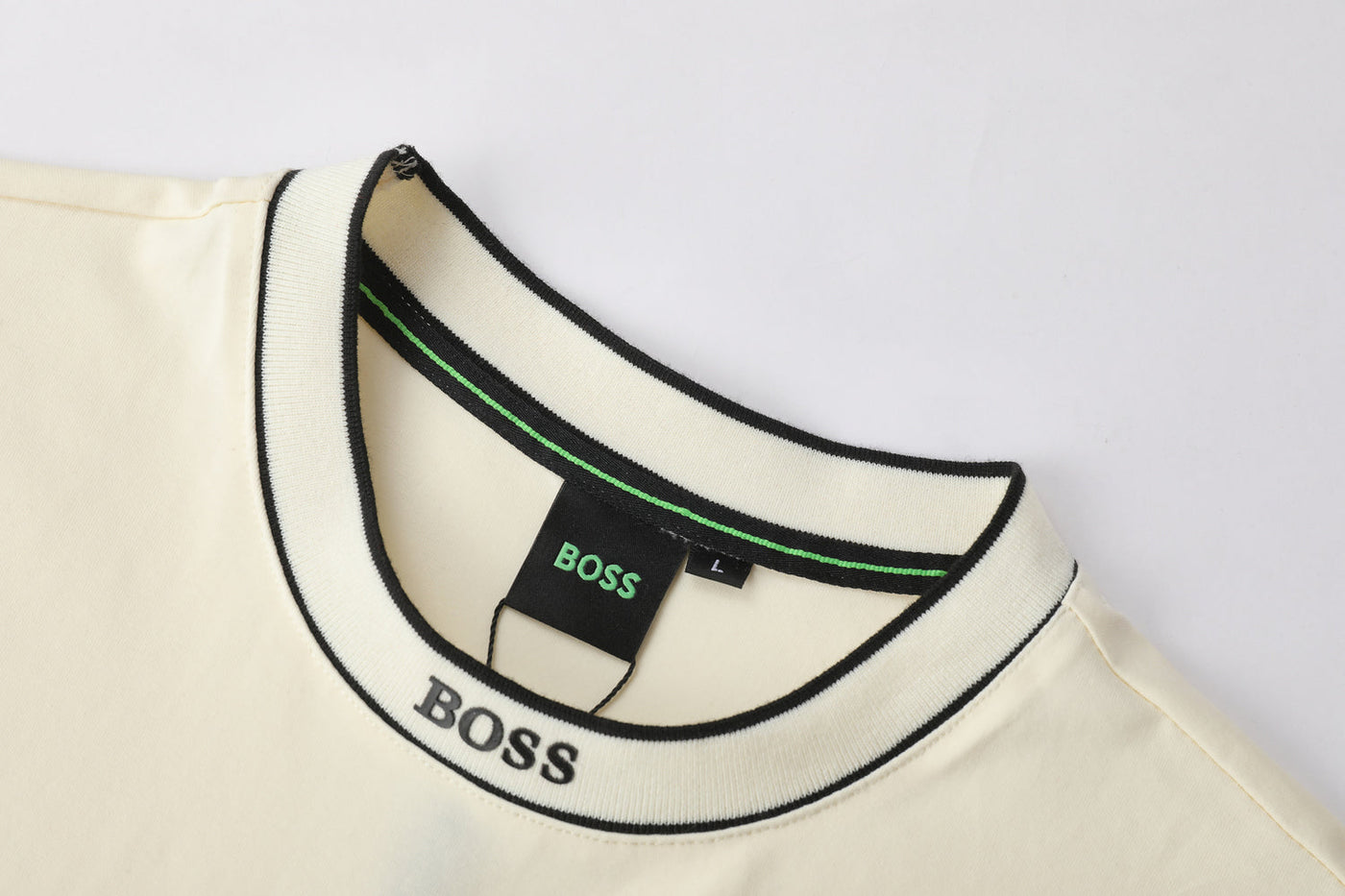 Camiseta básica crema para hombre - imagen 3 - JDC Luxury Store