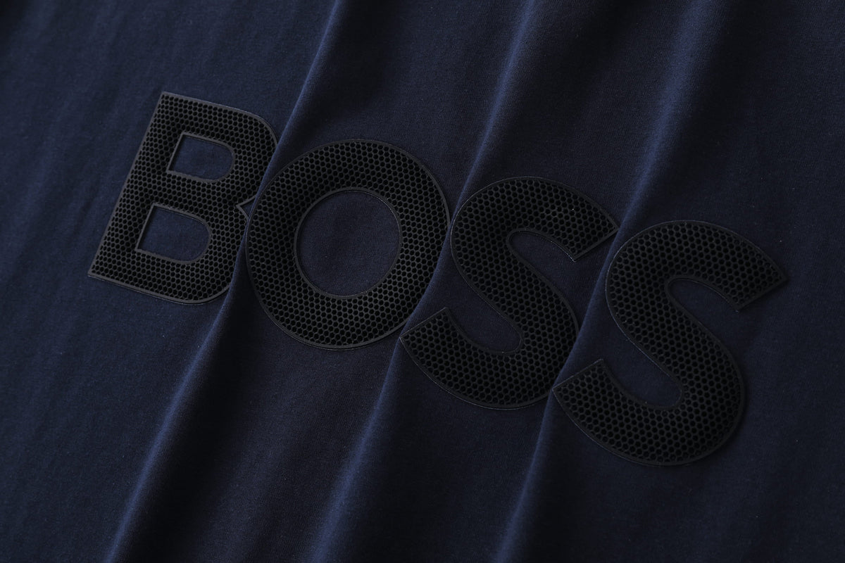 Camiseta estampada azul oscuro para hombre - imagen 5 - JDC Luxury Store