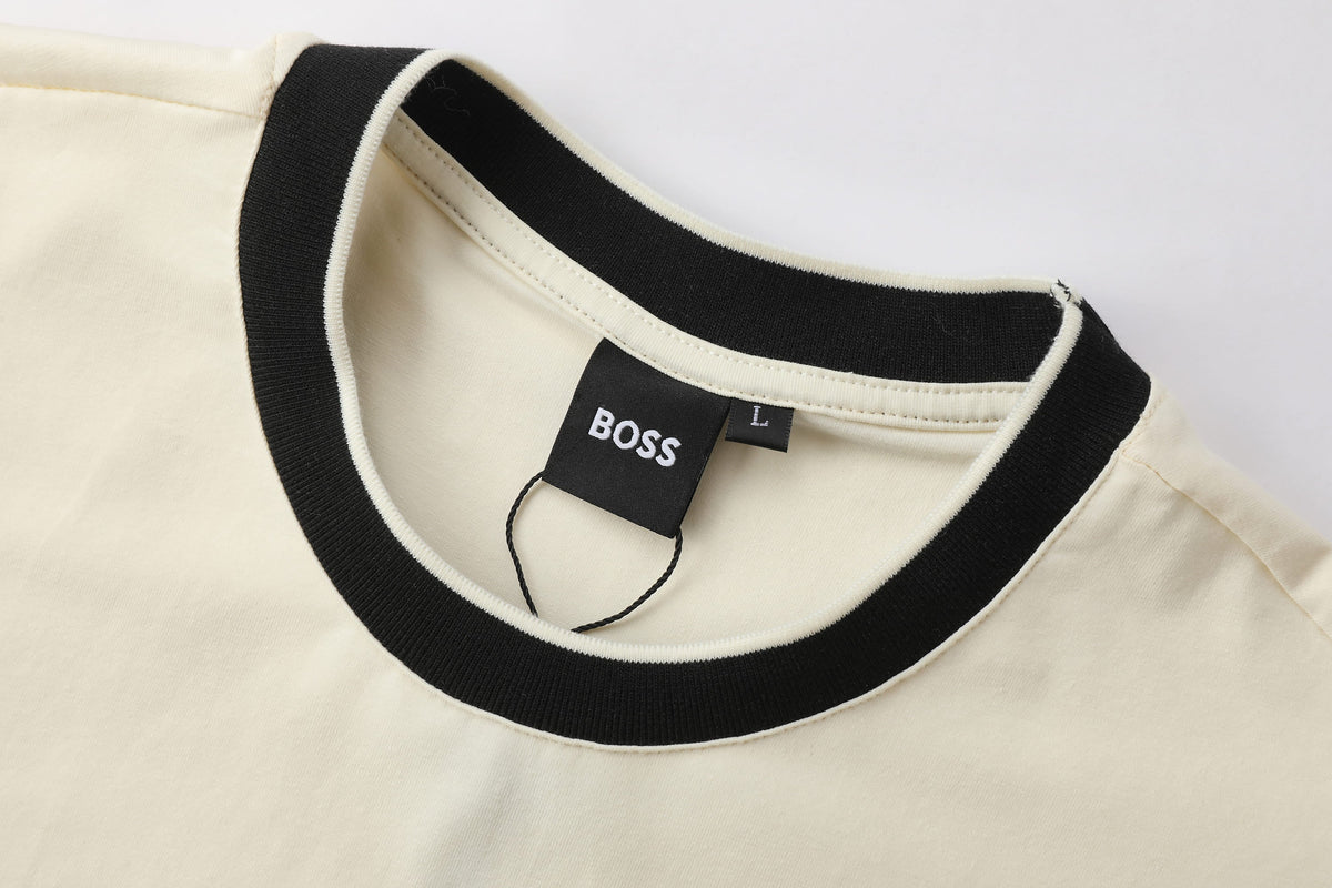 Camiseta básica crema para hombre - imagen 5 - JDC Luxury Store