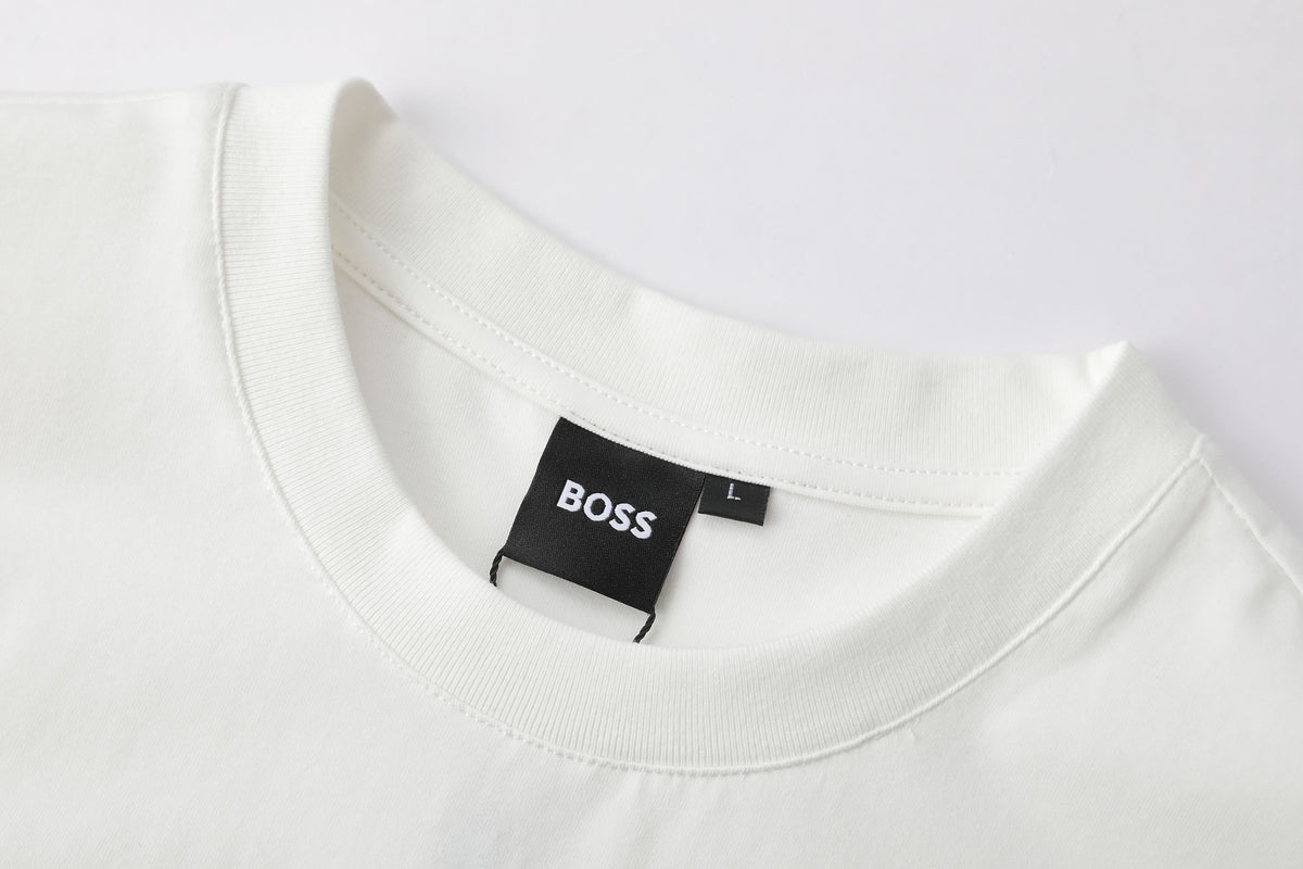 Camiseta 66049 Estampada Blanca Para Hombre
