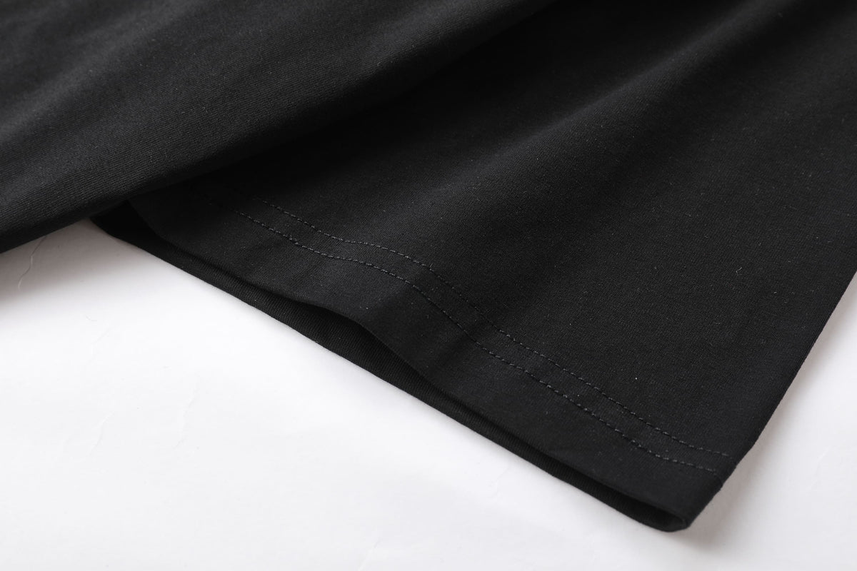 Camiseta 786878 Estampada Negra Para Hombre