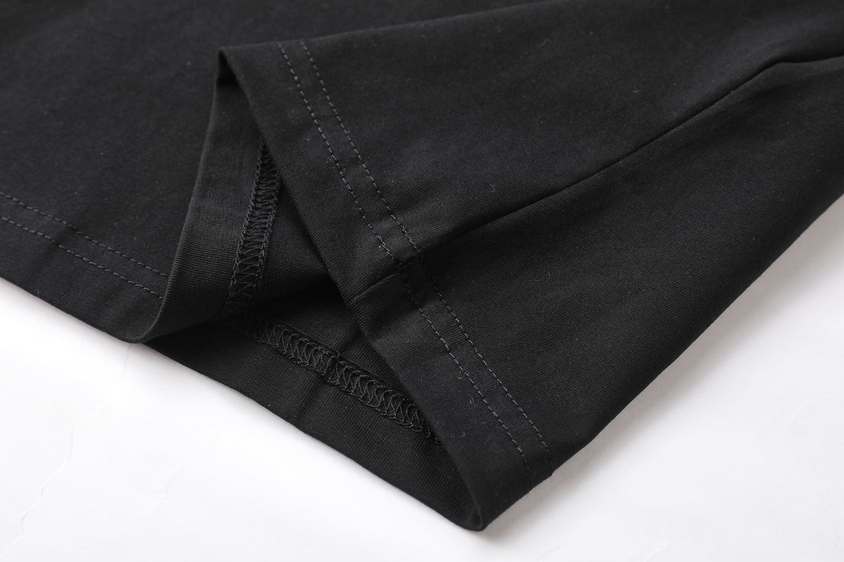 Camiseta 786878 Estampada Negra Para Hombre