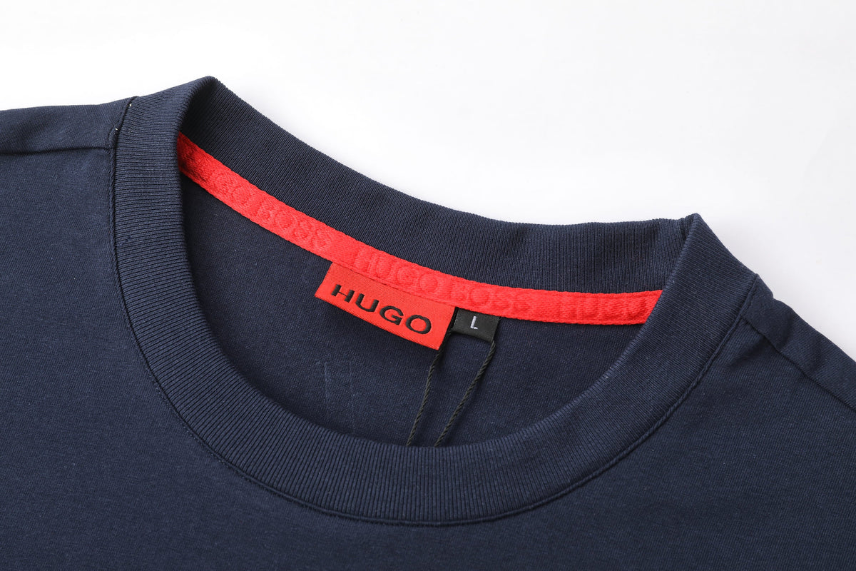 Camiseta estampada azul oscuro para hombre - imagen 4 - JDC Luxury Store