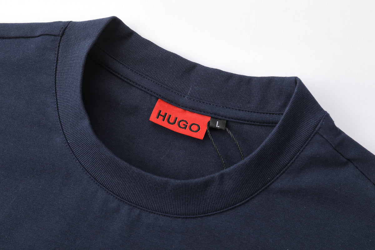 Camiseta básica azul oscuro para hombre - imagen 4 - JDC Luxury Store