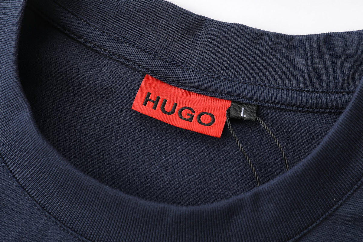 Camiseta básica azul oscuro para hombre - imagen 5 - JDC Luxury Store