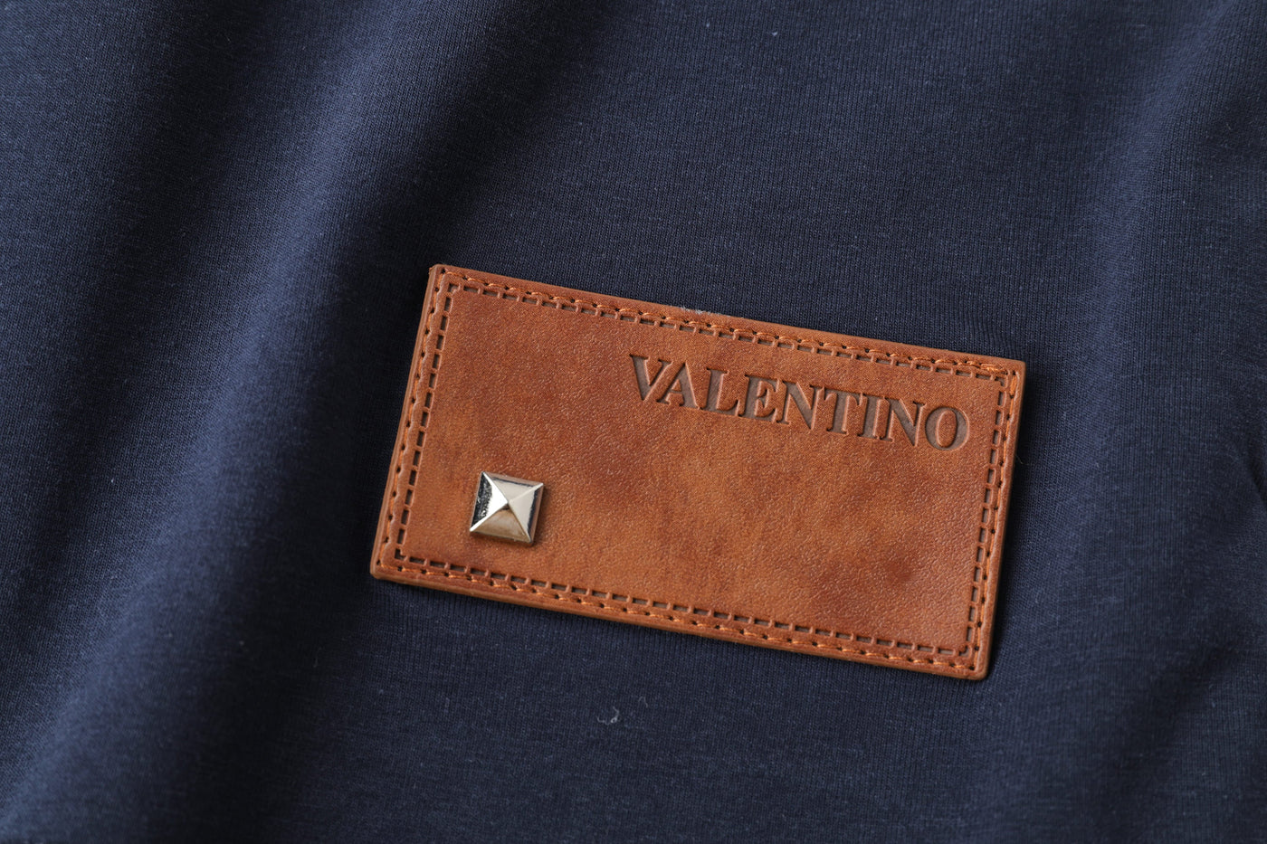 Camiseta básica azul oscuro para hombre - imagen 9 - JDC Luxury Store