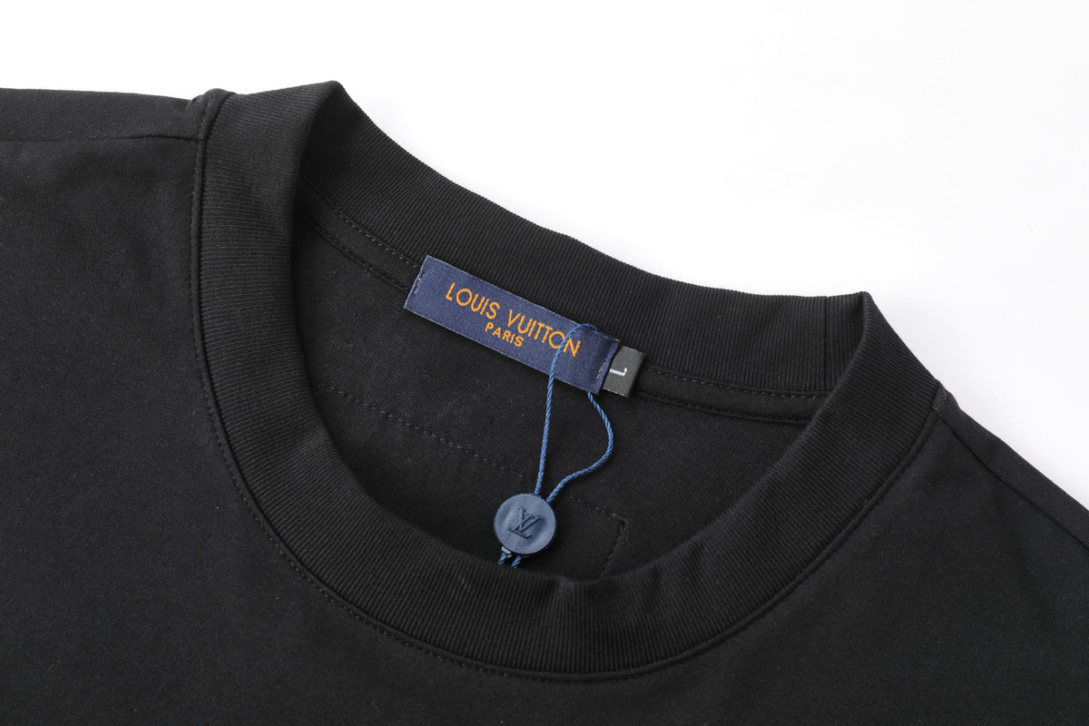Camiseta 786904 Estampada Negra Para Hombre