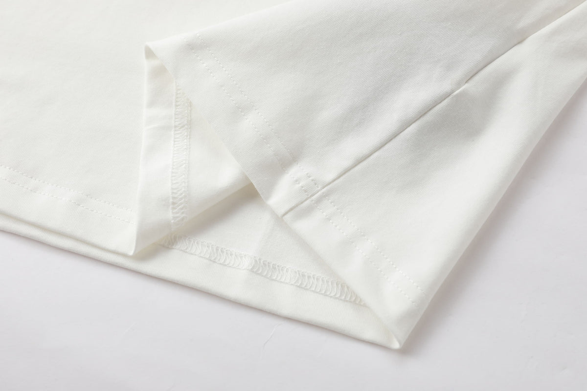 Camiseta estampada blanca para hombre - imagen 7 - JDC Luxury Store