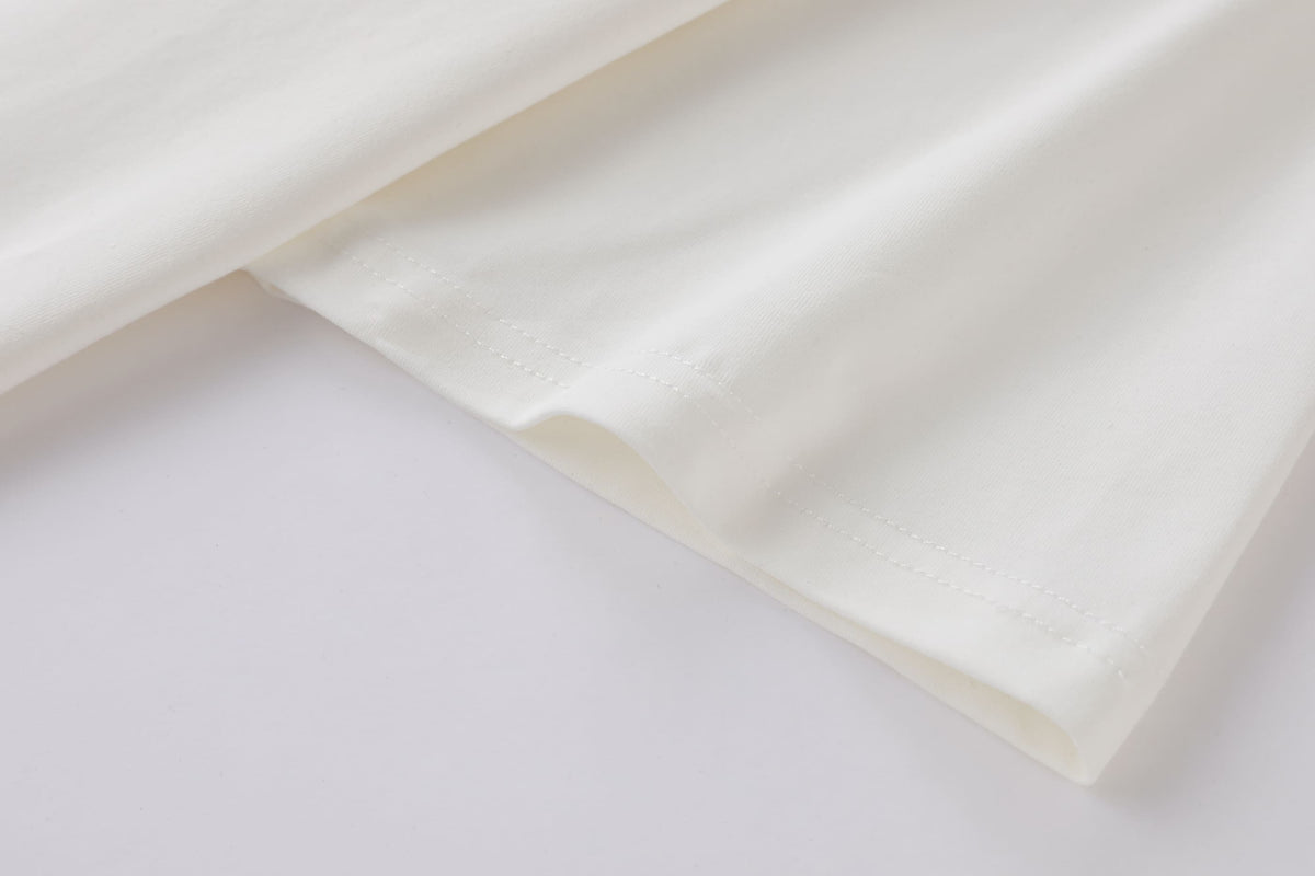 Camiseta estampada blanca para hombre - imagen 7 - JDC Luxury Store
