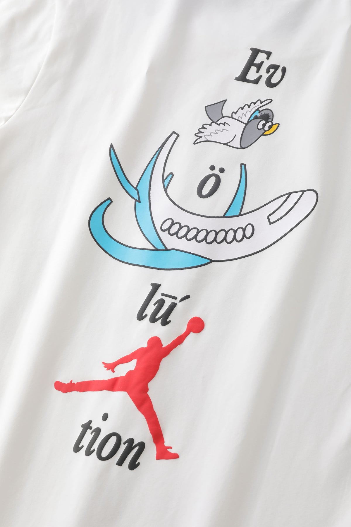 Camiseta estampada blanca para hombre - imagen 3 - JDC Luxury Store