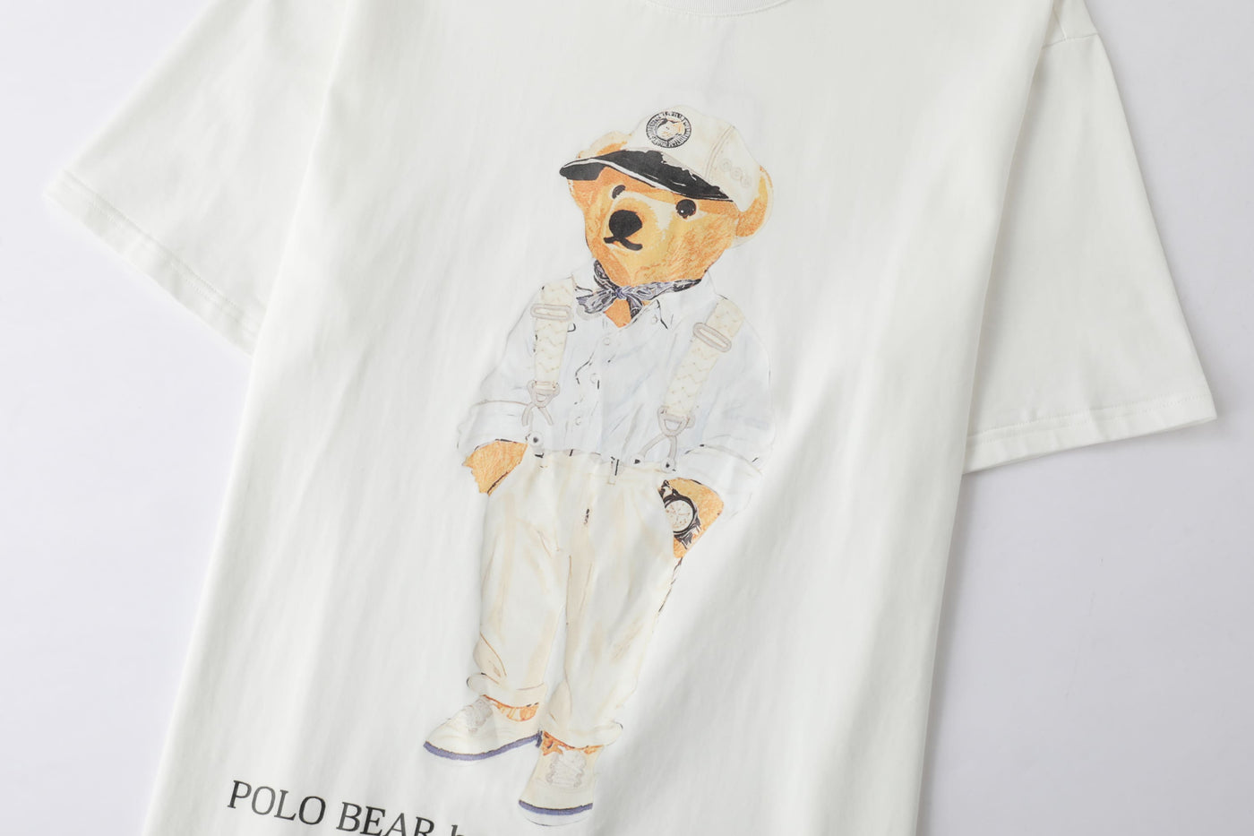 Camiseta estampada blanca para hombre - imagen 4 - JDC Luxury Store
