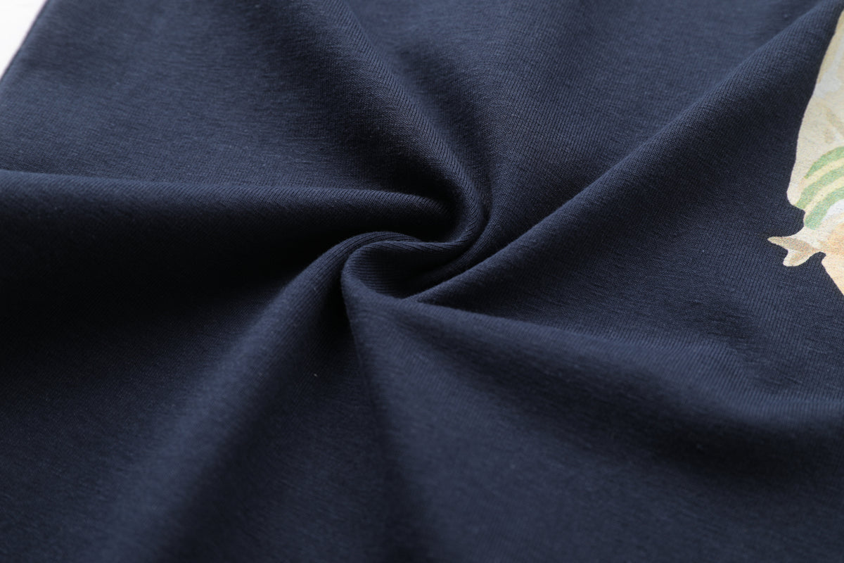 Camiseta 786892 Estampada Azul Oscura para hombre