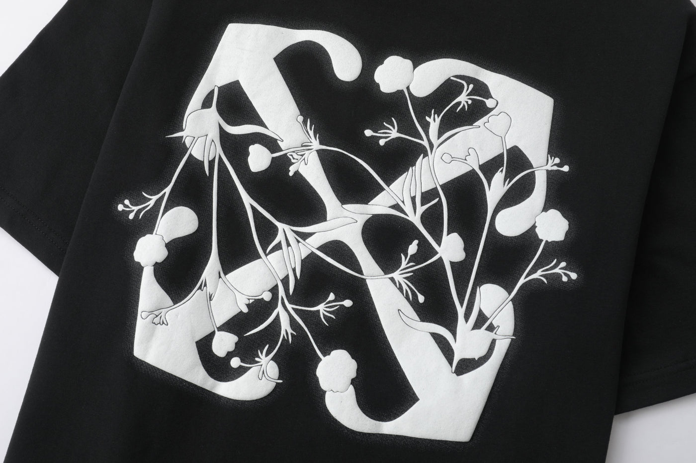 Camiseta estampada negra para hombre - imagen 4 - JDC Luxury Store